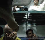 passengers in a train to madhurai from kanyakumari
