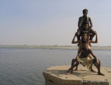 Varanasi Ghats Gallis and Ganges