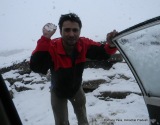 gokul dahal with snow rohtang pass himachal pradesh india