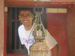 Dinesh Wagle in budha subba temple dharan nepal