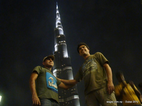 The coincidence is as I am working on this entry Discovery Channel is airing a program on Burj Khalifa that details how it was constructed and how the filthy rich residents of the building decorated their interiors (often by screaming at Asian migrant workers who did the real job).